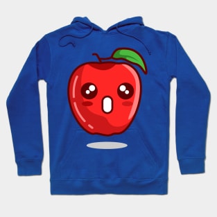 wow apple react Hoodie